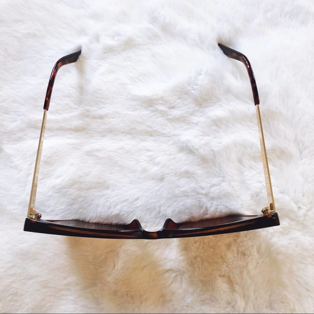 Hannah Tortoise Brown Oversized Cat Eye Sunglasses - Picture 2 of 12